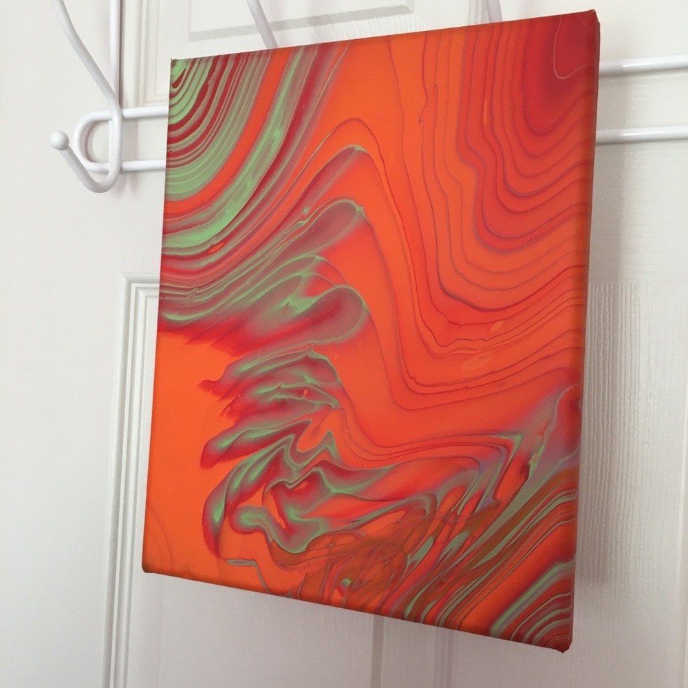 8”x10” Abstract Painting - Picture 6 of 7